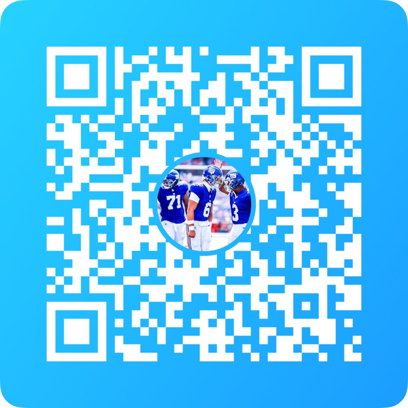 QR code to join the Giants 8U GroupMe chat